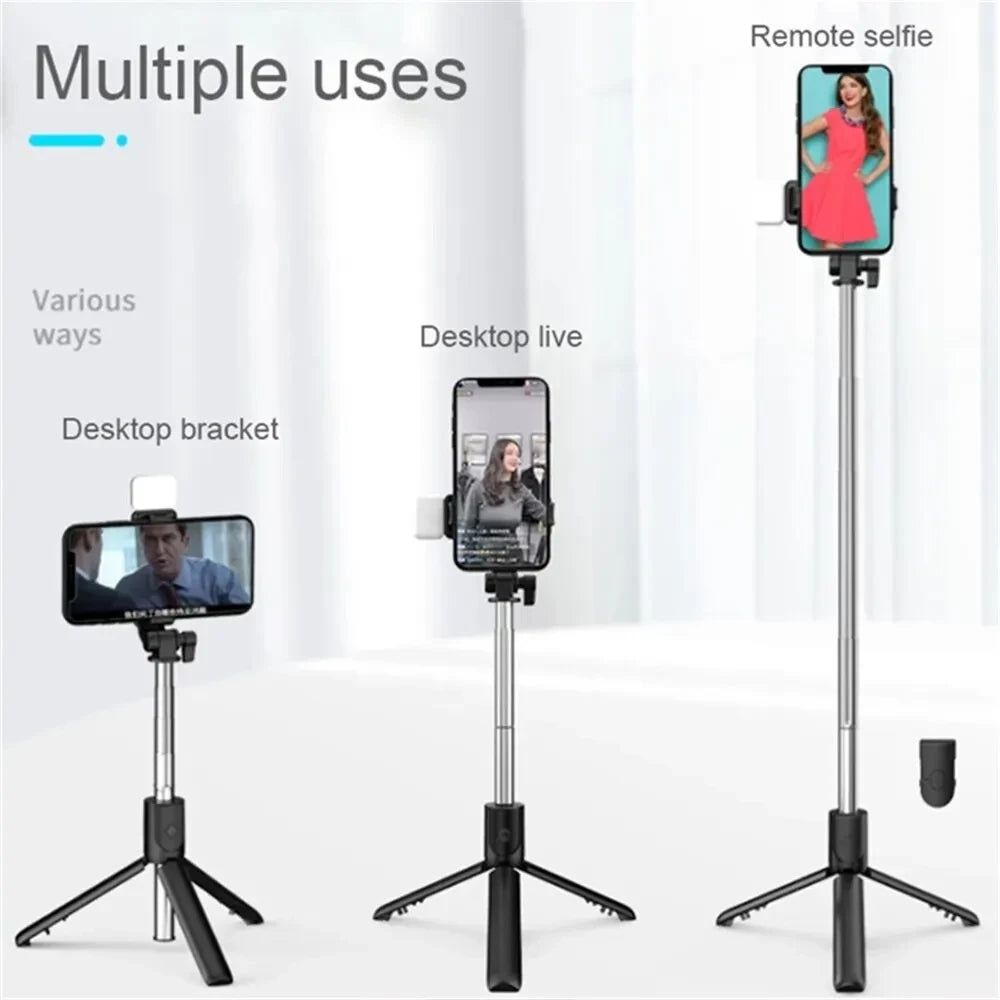 Wireless LED Phone Tripod