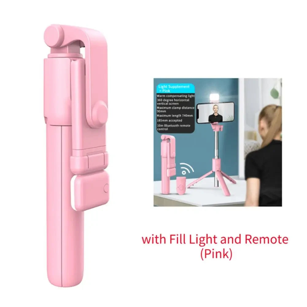 Wireless LED Phone Tripod