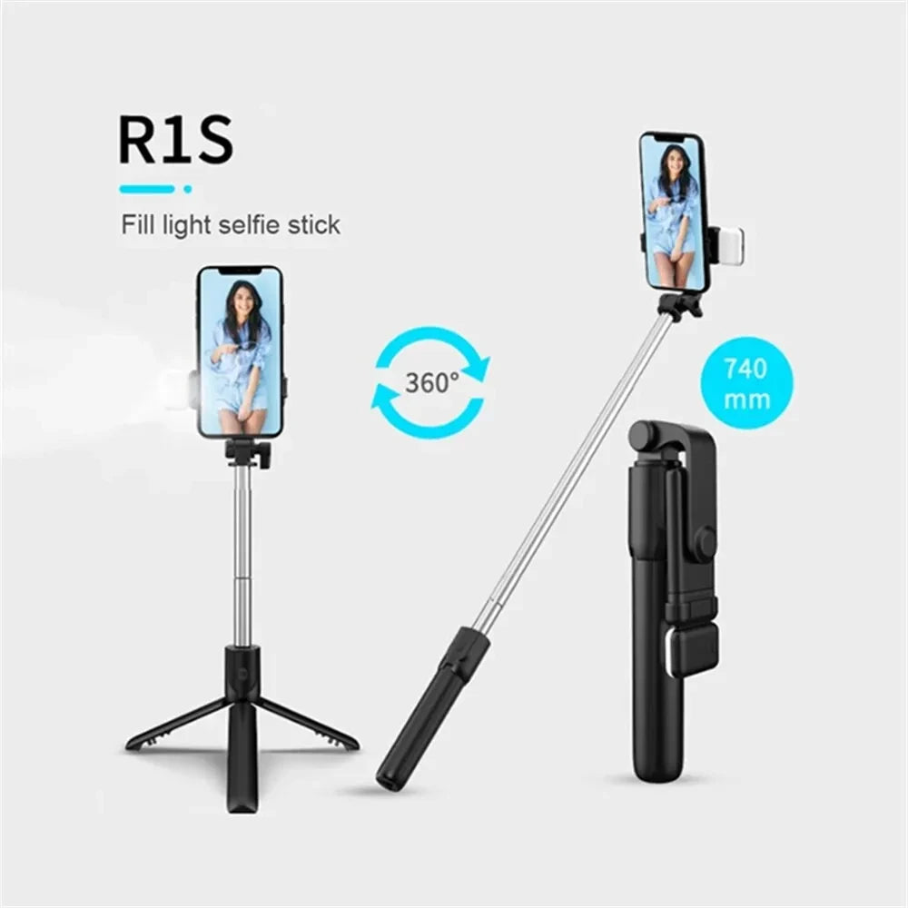 Wireless LED Phone Tripod