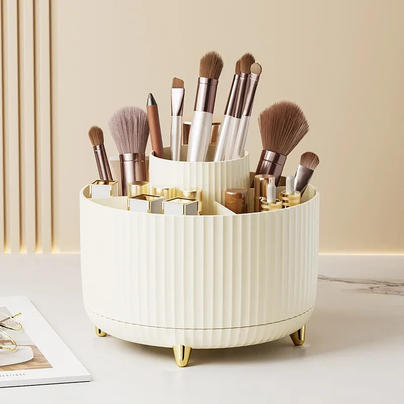 Rotating Desktop Cosmetic Organizer