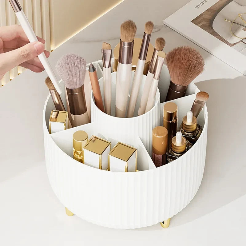 Rotating Desktop Cosmetic Organizer