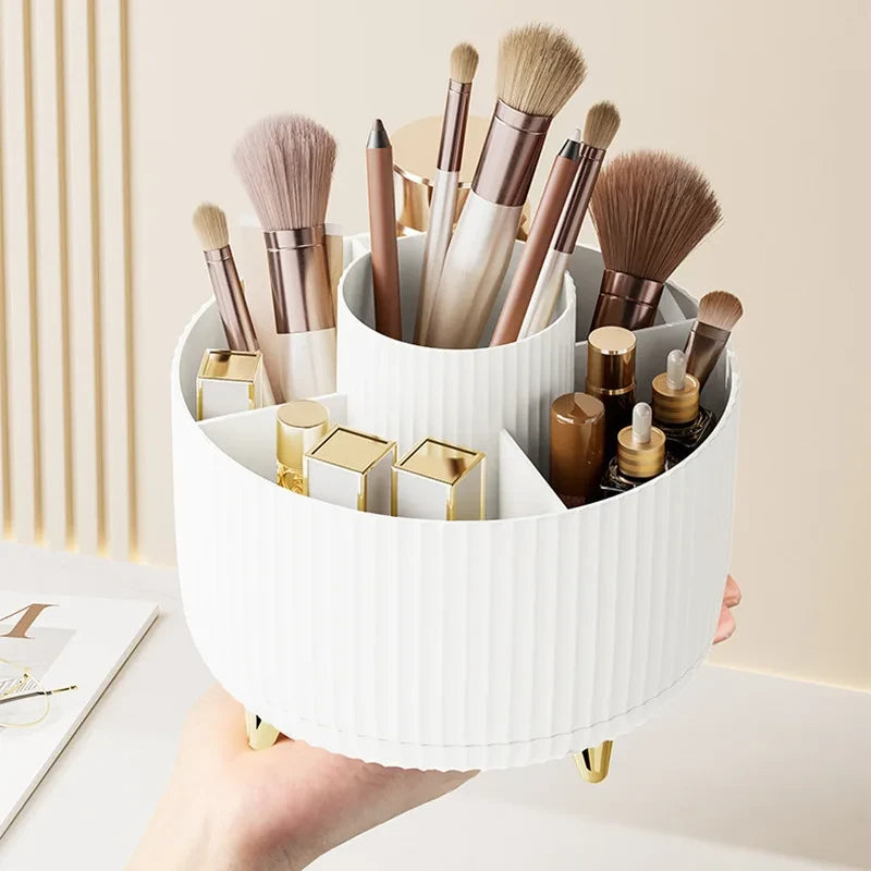 Rotating Desktop Cosmetic Organizer