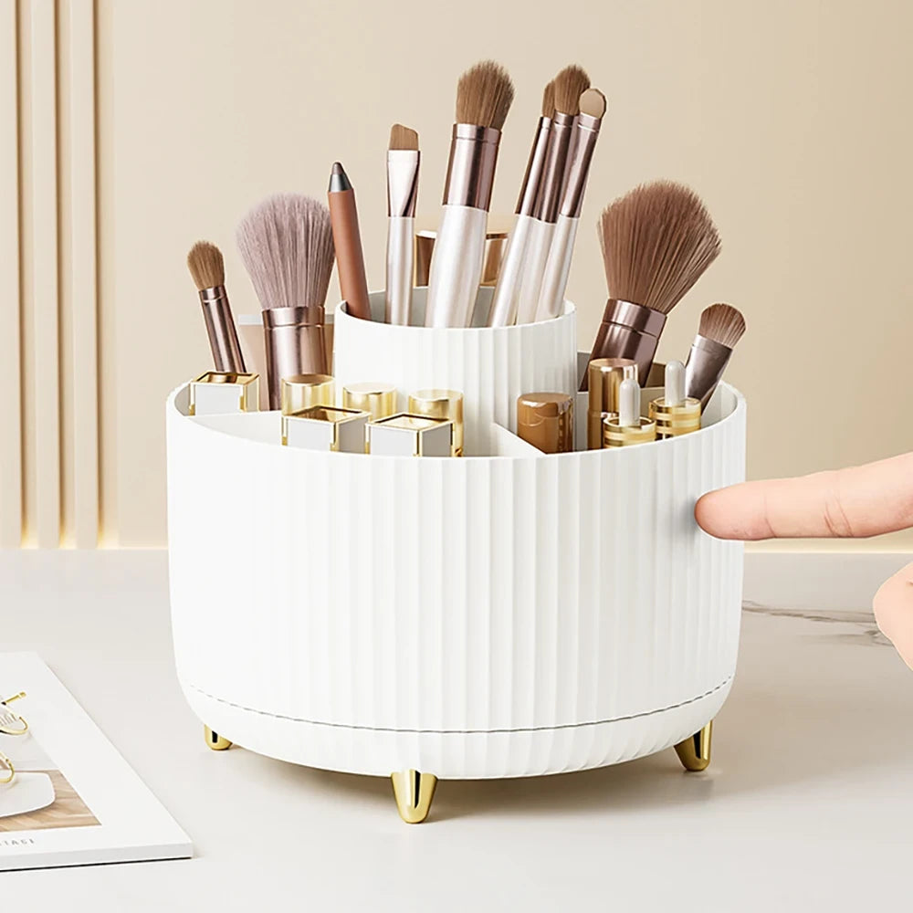 Rotating Desktop Cosmetic Organizer