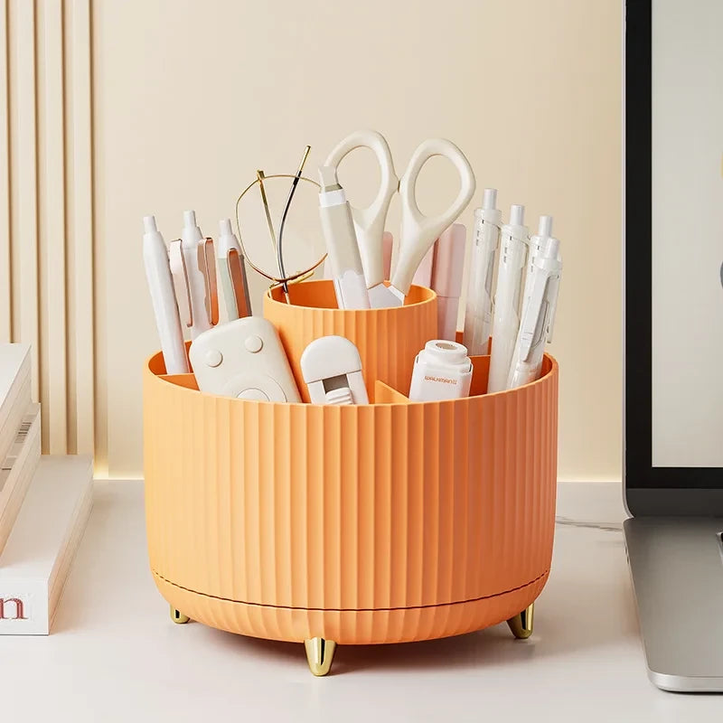 Rotating Desktop Cosmetic Organizer