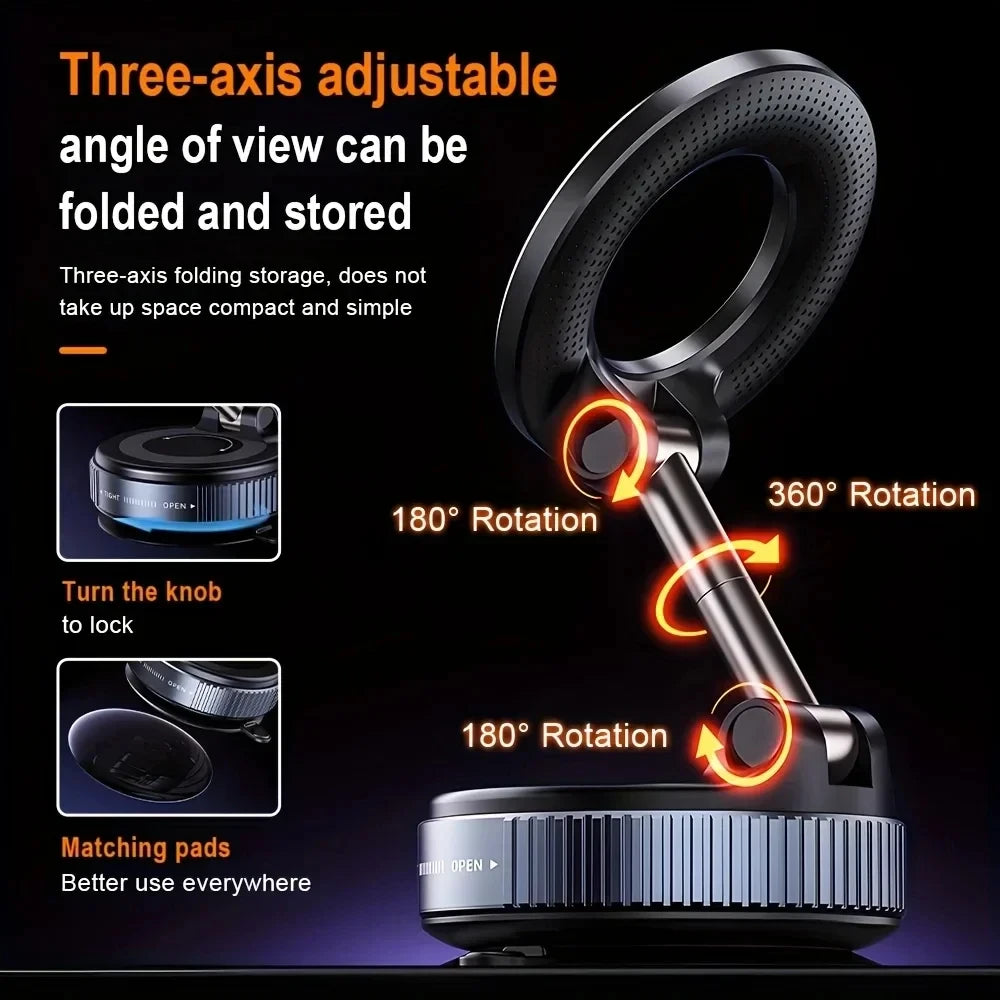 Magnetic Folding Car Phone Stand